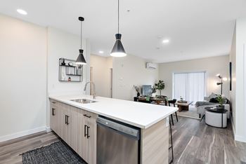 Luxury vinyl plank flooring
